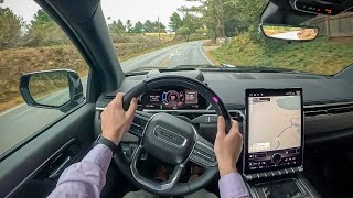 2025 GMC Sierra EV  POV First Drive Binaural Audio [upl. by Edsel33]