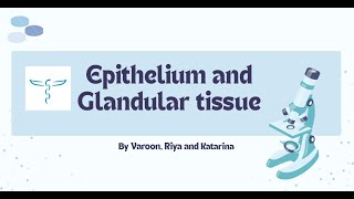 ISU  1 Covering and Glandular Epithelium [upl. by Keviv]