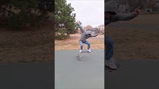 Ollie over a skateboard [upl. by Nac]