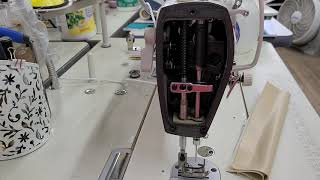 Juki DDL8700 presser foot lifter fix [upl. by Armillia]