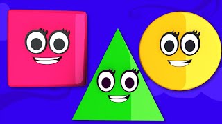 Shapes Song  We Are Shape  Geomatric shapes For Kids  shapes for kindergarten and nursery rhymes [upl. by Ttekcirc]