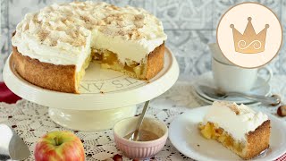 🍎 BESTER APFELSCHMANDKUCHEN Traumhaft LECKER und SAFTIG 😋 Rezept von SUGARPRINCESS 🍎🍏 [upl. by Hagile]