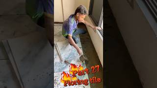 Floring tile 12 fitting 🙏🌫️trending tiles youtubeshorts subscribe shorts [upl. by Questa]