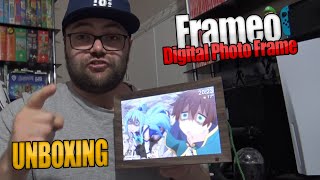 Frameo Digital Photo Frame 101quot  32GB BuiltIn Storage Unboxing [upl. by Mozelle311]