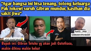 Aneh banget minta keluarga Jokowi suruh Gibran mundurNetizen Gibran Tetuko yg akan jadi Gatotkaca [upl. by Nnylorac]