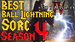 Ball Lightning Build Is GREAT Diablo 4 Season 4 Guide [upl. by Viafore718]