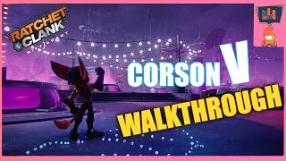 Rift Apart Walkthrough  Corson V ALL Collectibles Gold Bolts Spybot Craiggerbear and Raritanium [upl. by Tedi949]