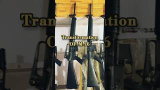 Evolution of M16  M16 rifle top5 military army m16 rifle [upl. by Odlo]