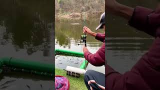 Automatic fishing rod and reel setup for fishingHow to use itwatch nowautomatic fishing [upl. by Garrek]