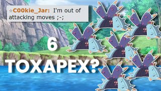 I used a team of six Toxapex for fun D [upl. by Ellen]