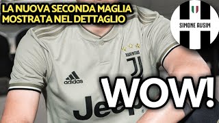 Ecco la seconda maglia Juve 201819 nel dettaglio  Speciale Avsim [upl. by Yard]