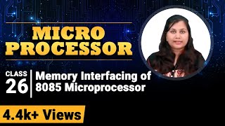 Interfacing Memory chips with 8085 Microprocessor  Interfacing Memory and IO Devices with 8085 [upl. by Netsrak]