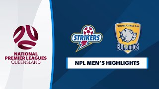 NPL Mens R3  Brisbane Strikers FC vs Capalaba FC Highlights [upl. by Tihor555]