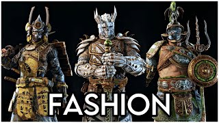 FASHION SHOWCASE in For Honor 15 OUTFITS part 2 [upl. by Frankie]