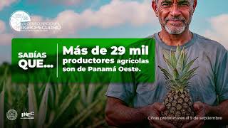 Primeros resultados oficiales del VIII Censo Nacional Agropecuario 2024  CGR  INEC Panamá [upl. by Komara]