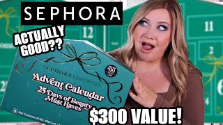 SEPHORA FAVORITES ADVENT CALENDAR 2024 UNBOXING [upl. by Puklich]