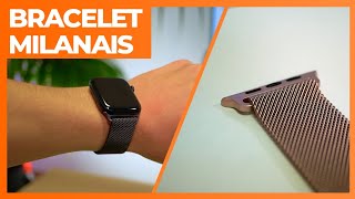 Présentation des BRACELETS MILANAIS pour Apple Watch BandBand [upl. by Christi797]