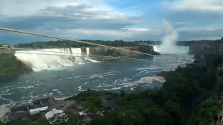 Zipline in Niagara Falls canada [upl. by Islaen]