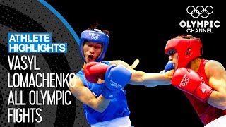 All Vasyl Lomachenko 🇺🇦 Olympic Boxing Bouts  Athlete Highlights [upl. by Judd]