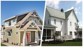 75 Craftsman Exterior Home With A Shed Roof Design Ideas Youll Love 🌈 [upl. by Elyse]