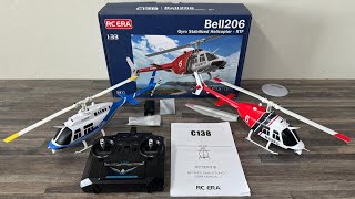 THE WORLDS BEST CHEAP RC HELICOPTER  RCERA C138 BELL 206 [upl. by Cartwell]