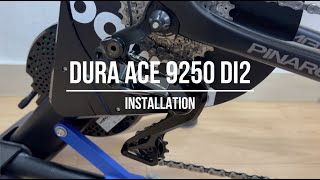 듀라에이스 9250 Di2 자전거 구동계 교체하기  DuraAce R9250 Di2 Installation [upl. by Aranahs]