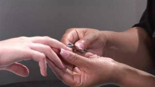 Manicures amp Pedicures  How to Use a Cuticle Nipper [upl. by Aicenaj504]