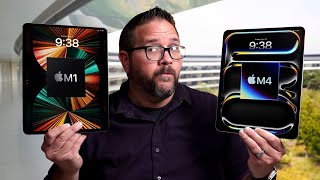 M1 vs M4 iPad Pro Shocking Real World Results [upl. by Camila]