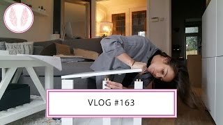 VLOG 163 IKEA KAST IN ELKAAR ZETTEN  LAURA PONTICORVO [upl. by Prochora]