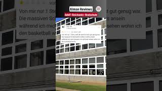 AdolfReichweinRealschule Nürnberg mit lustigen Googlebewertungen shorts [upl. by Yrogiarc]