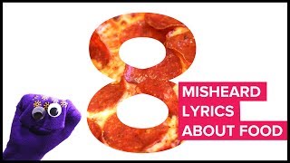 8 Misheard Lyrics About Food Sock Puppet Edition [upl. by Tarr495]