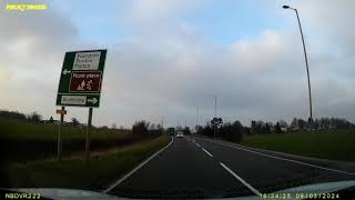 Drive from Lincoln to RAF Scampton showing how to get to all camps and a tour of the perimeter [upl. by Sherer689]