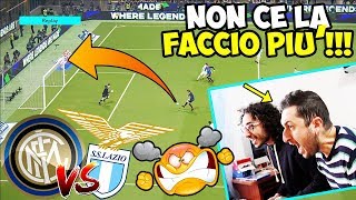 BASTA NON CE LA FACCIO PIÙ InterLazio Pes 2018 Gameplay ITA [upl. by Aicirpac576]