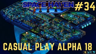 Space Haven Gameplay Alpha 18 34 [upl. by Eustatius]