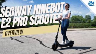 Segway Ninebot E2 Pro Scooter Overview [upl. by Longawa]