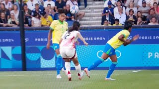 Brazil vs Japan Womens Football Olympic Highlights  Momoko Tanikawa Goal  21  Olympics 2024 [upl. by Ameluz]