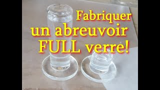 Tuto Fabriquer un abreuvoir pour fourmis 100 en verre  Le tsunami 😂 par Medoc72 Ant waterer [upl. by Ytsim]