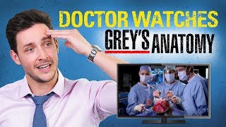 Real Doctor Reacts to GREYS ANATOMY  Medical Drama Review  Doctor Mike [upl. by Akiwak]