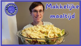 VANDAAG ETEN WE MACARONI UIT DE OVEN😀99 [upl. by Nonnaer]