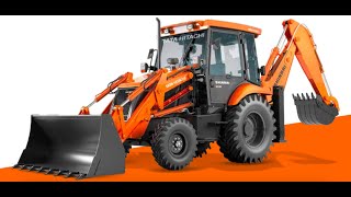 Tata Hitachi SHINRAI BX80 product launch GPS and GPRSbased remote tracking Backhoe Loaders [upl. by Anivlis287]