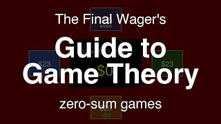 Guide to Game Theory  zerosum games [upl. by Yllrebmik266]