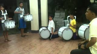 La Paz Elementary School DLC Troopers Drumline Practice [upl. by Dinah]