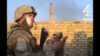 US Marines Still Battling to Secure Fallujah 2004 [upl. by Guinevere]