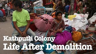 Kathputli Colony Life After Demolition [upl. by Hands]