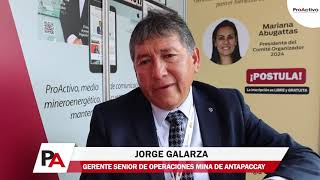 CONAMIN2024  Jorge Galarza Gerente Senior de Operaciones Mina de Antapaccay [upl. by Atekram]