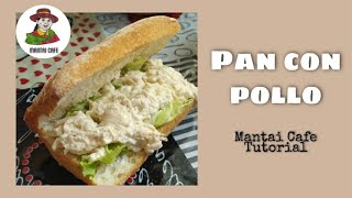 Pan con pollo deshilachado al estilo Mantai Cafe Tutorial [upl. by Zane624]