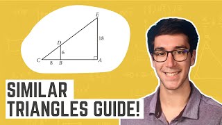 How to Solve SAT Similar Triangles Problems 2021 [upl. by Schaper]