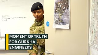 New Gurkha engineers find out which roles theyll serve in British Army [upl. by Monro177]