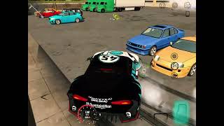 ZhaVyea Media Supra MK5 Drifting at c2 Car parking Multipleplayer [upl. by Anelram]