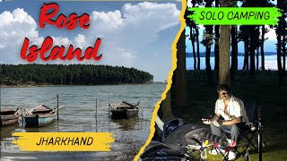 Camping At Rose Island Ranchi  Camping At lake side banzaravlogs camping [upl. by Irrab]